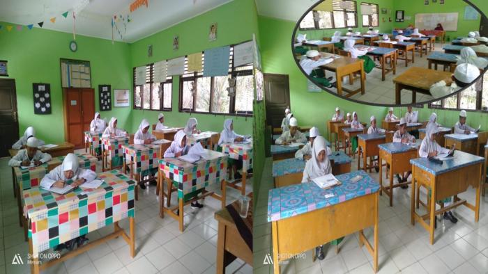 Ujian USBN MIN 3 Batang hari Tahun 2019 berjalan dengan lancar. 