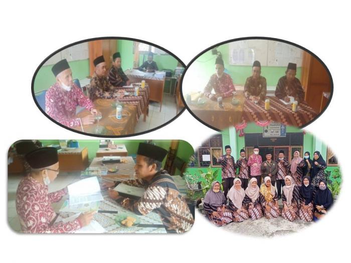 Kunjugan Kerja Kasi Madrasah, Pengawas MI kabupaten Batang Hari 